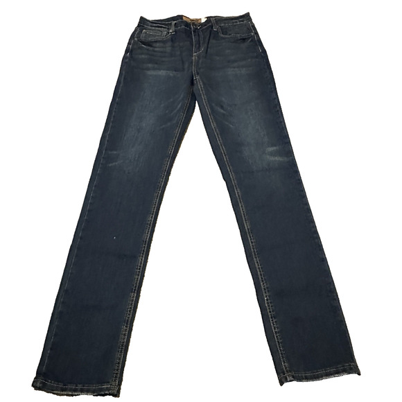 Joe's Women 20 The Brixton Straight Narrow Mid Rise Stretch Dark wash Blue NWT - Picture 1 of 8
